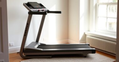 compact space saving treadmill