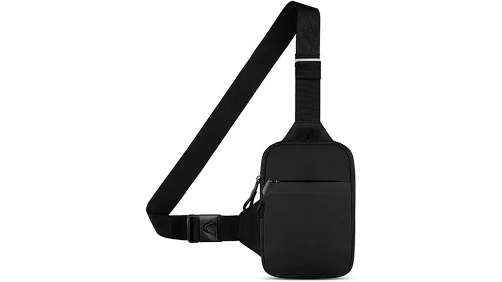 compact unisex sling bag