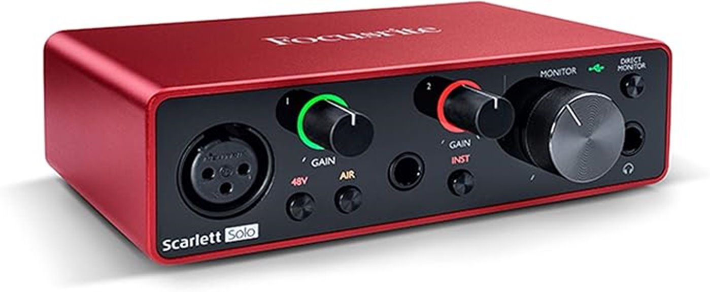 compact usb audio interface