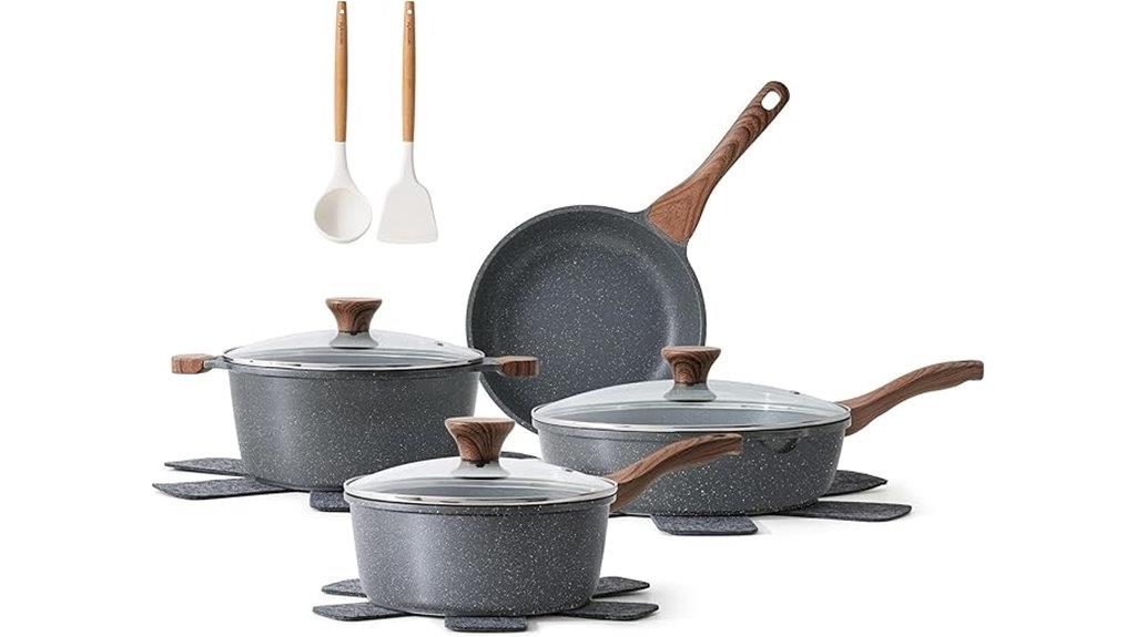 complete nonstick cookware set