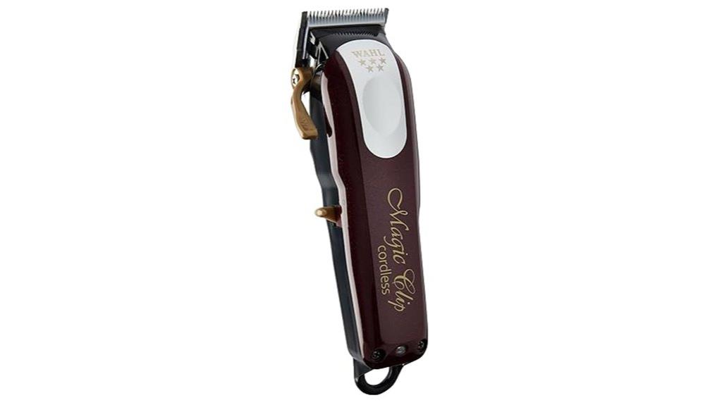 cordless professional hair clipper