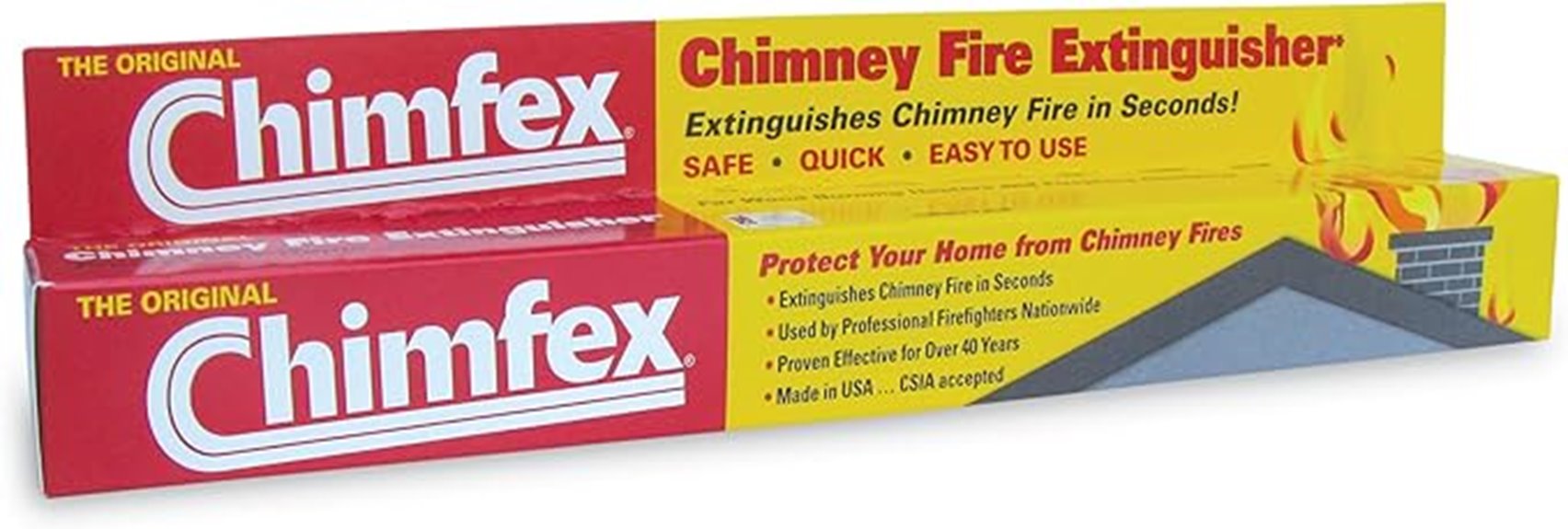 csia approved chimney fire suppressant