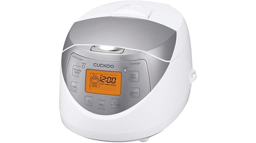 cuckoo 6 cup rice cooker