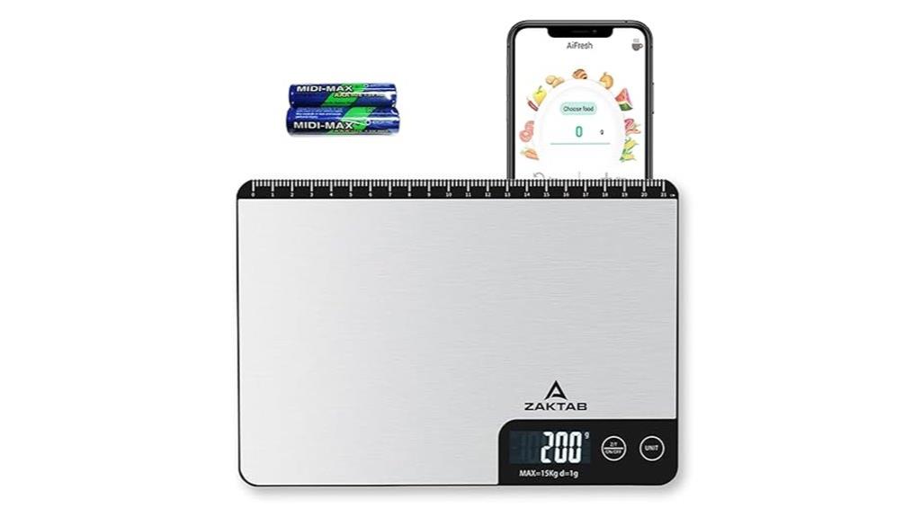 digital kitchen food scale