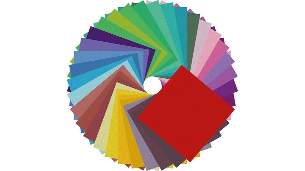 double sided colored origami