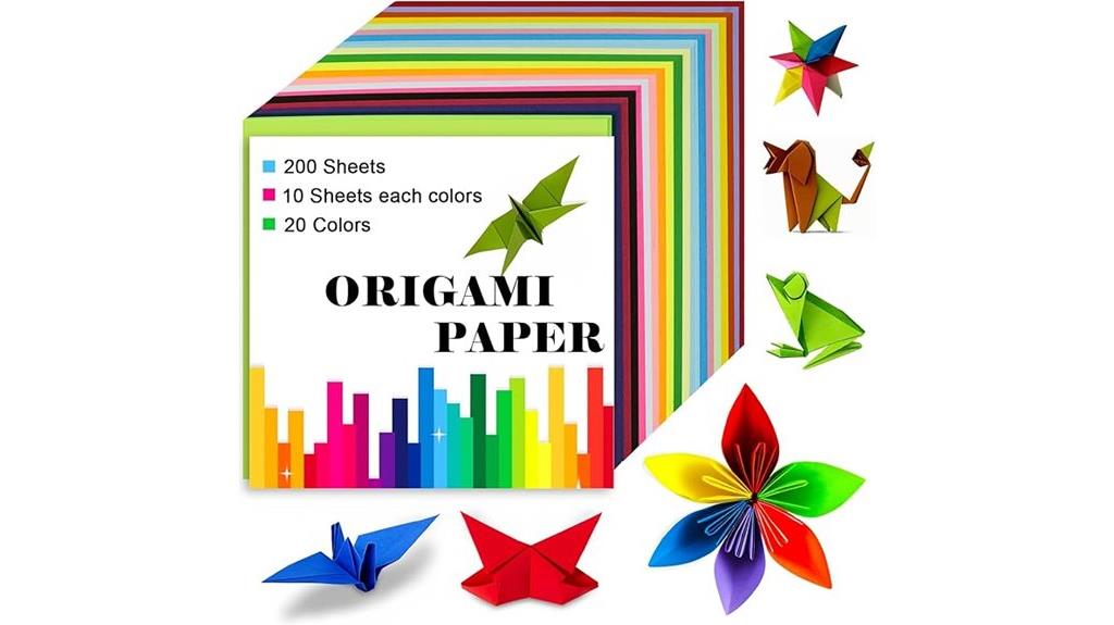 double sided origami paper