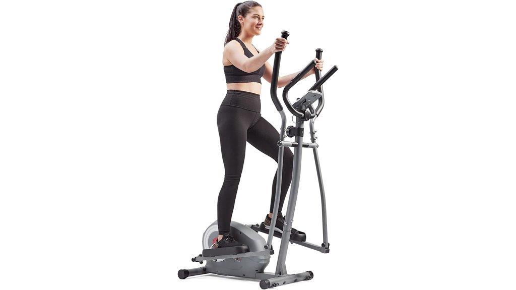 dual elliptical and exercise machine