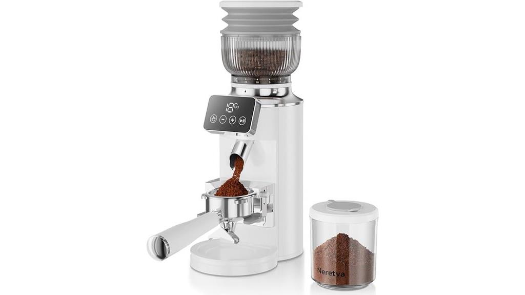 dual espresso and coffee grinder