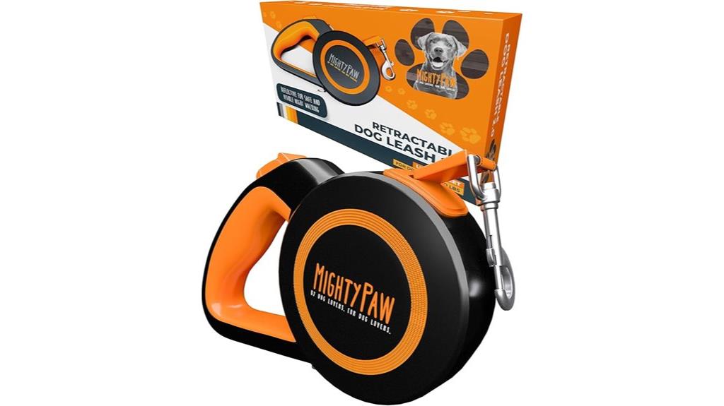 durable retractable dog leash