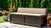 durable waterproof outdoor benches