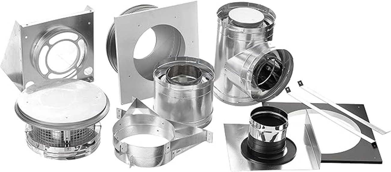 duravent 6 inch through wall kit