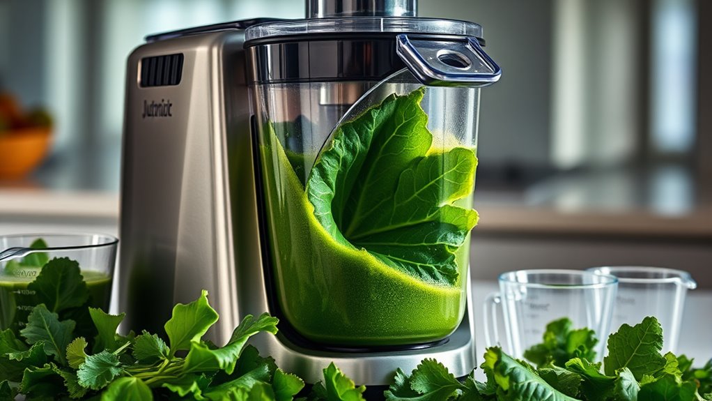 efficient nutrient preserving juicer