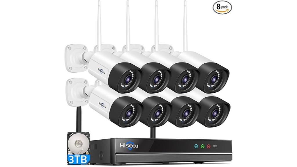 eight camera security system