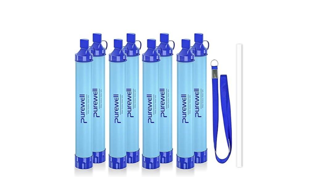 eight pack outdoor water filters