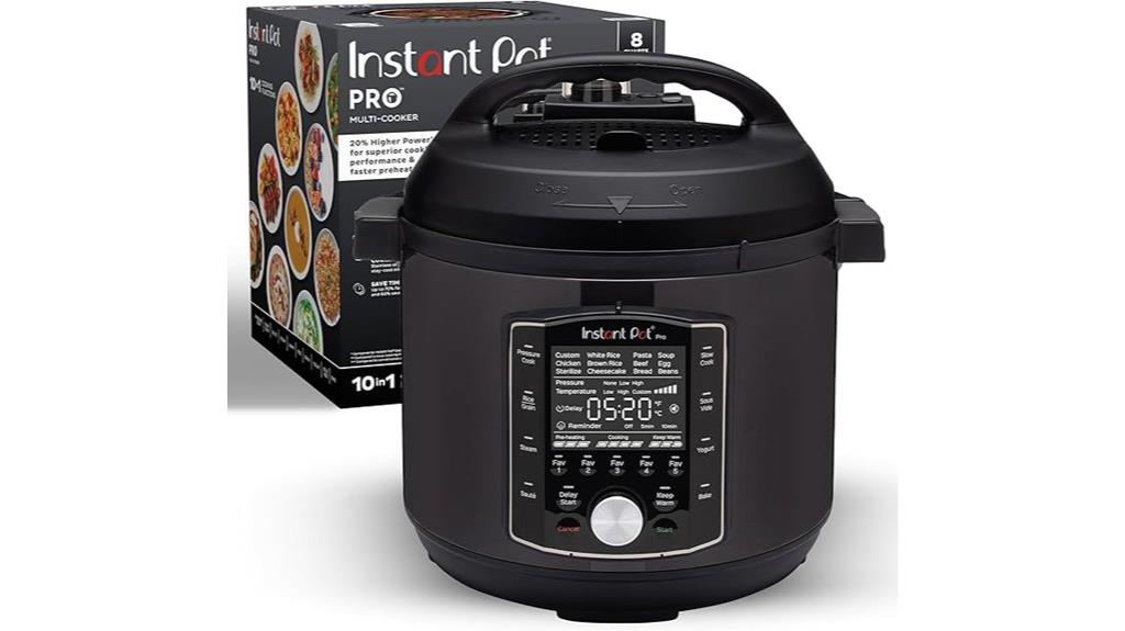 eight quart multifunction pressure cooker