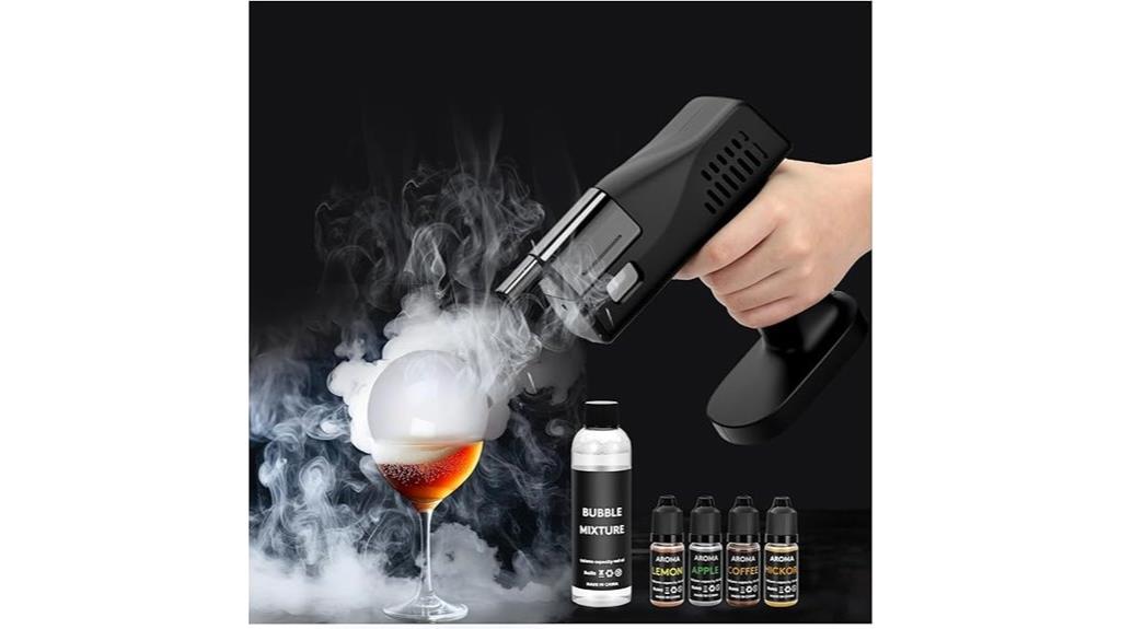 electric bubble cocktail gun