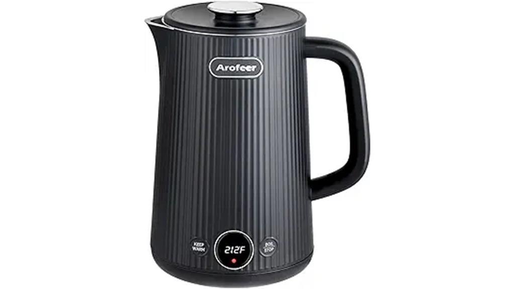 electric kettle with temp control