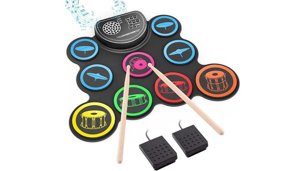 electronic drum set features