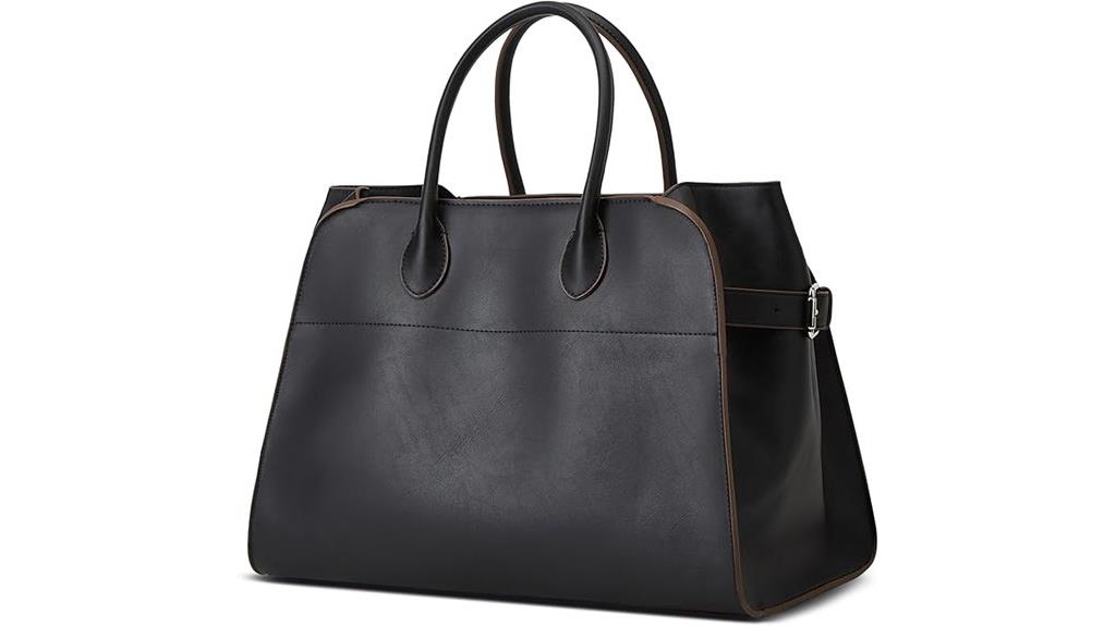 elegant women s leather tote