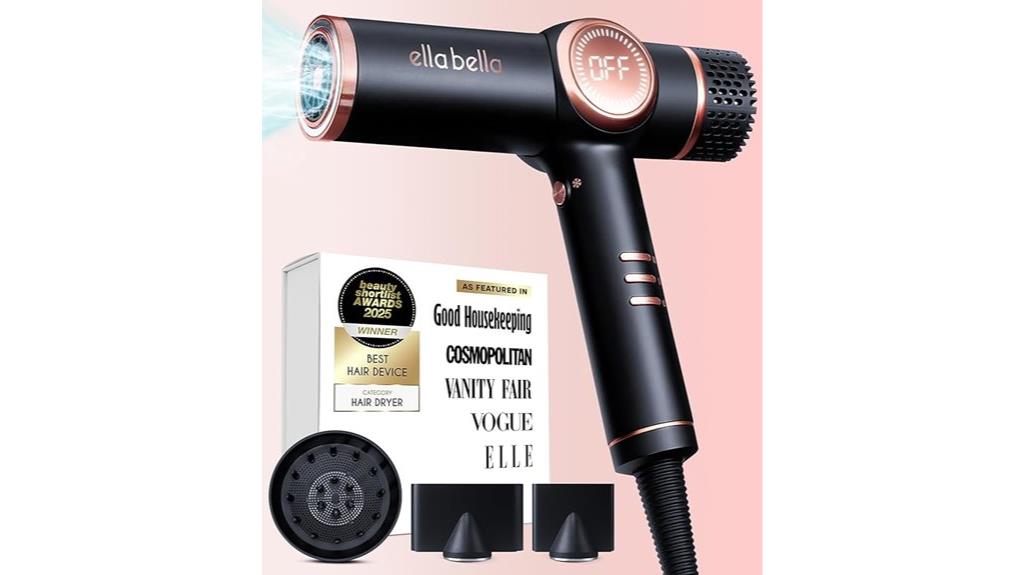 ella bella ionic dryer