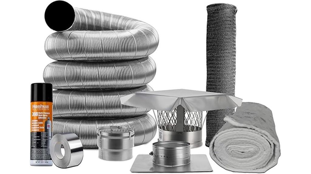 fire safe chimney liner kit