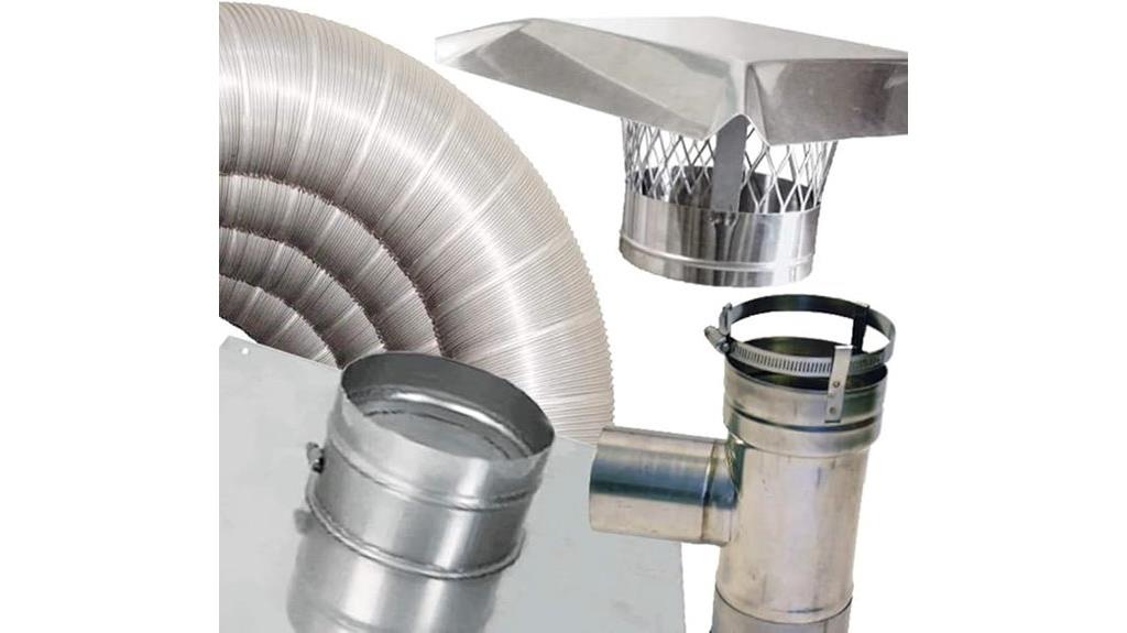 flexible stainless steel chimney liner