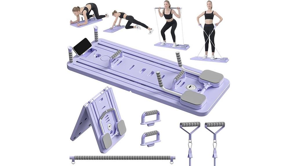 foldable home pilates reformer