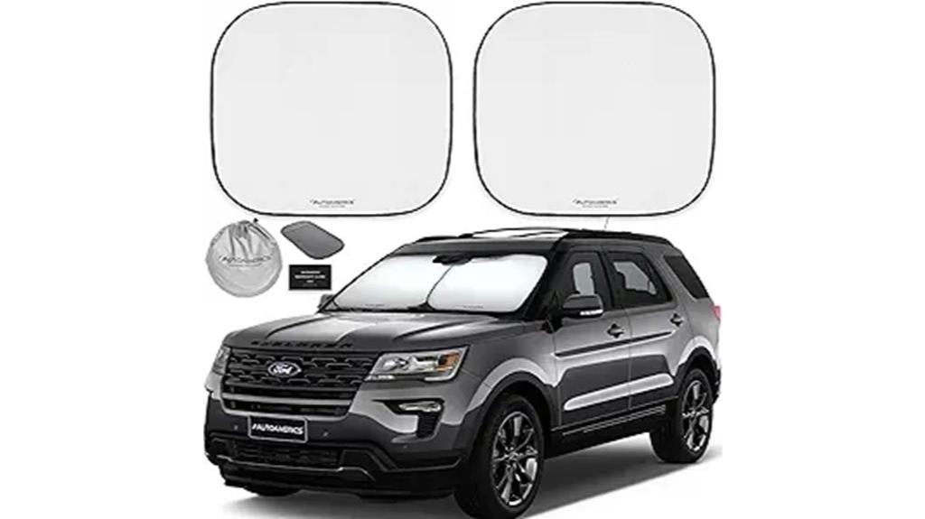 foldable sun shade for vehicles