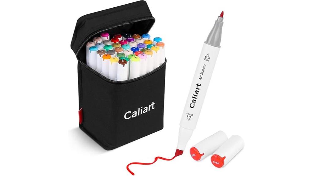 forty one color dual markers