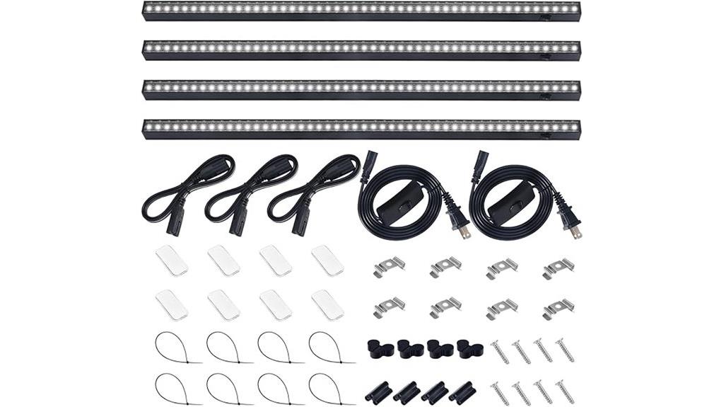 four pack plant grow lights