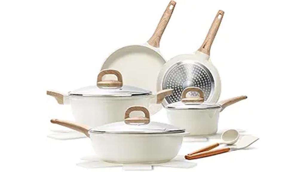 four piece cookware set