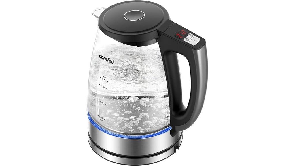 glass 1 7l tea kettle