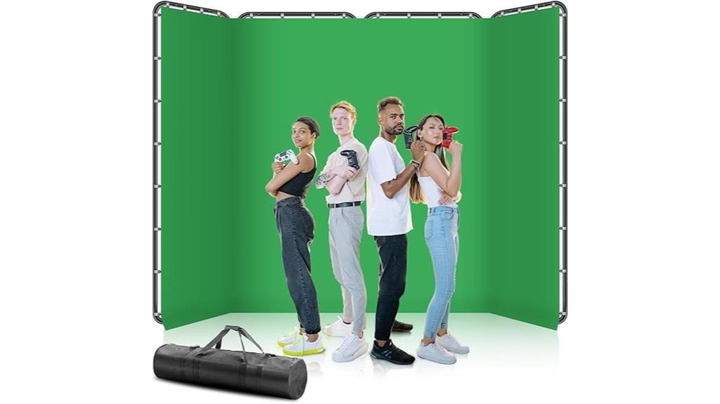 green screen photography stand