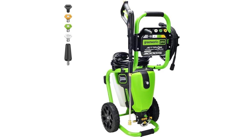 greenworks 3000 psi electric
