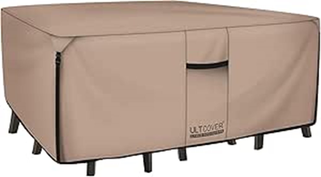 heavy duty rectangular table cover