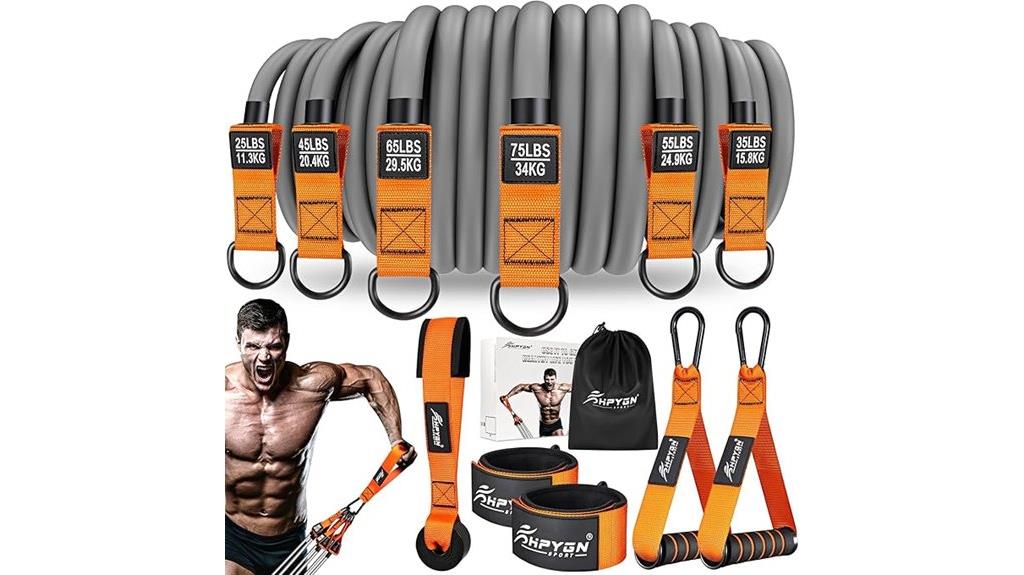heavy resistance fitness bands