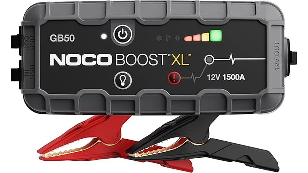 high capacity portable jump starter