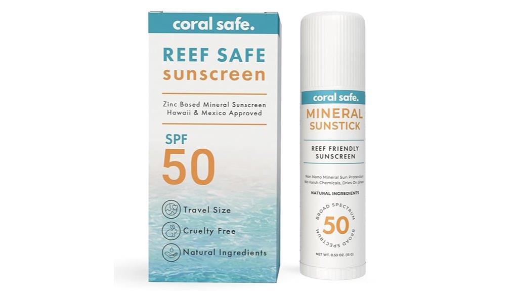 high spf reef safe stick