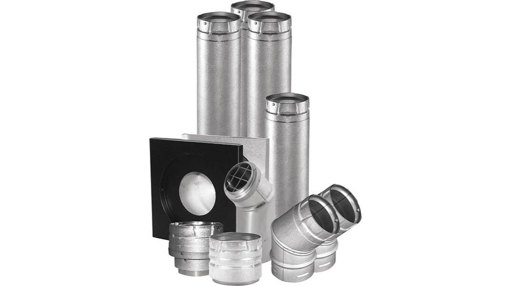 horizontal 4 inch vent kit