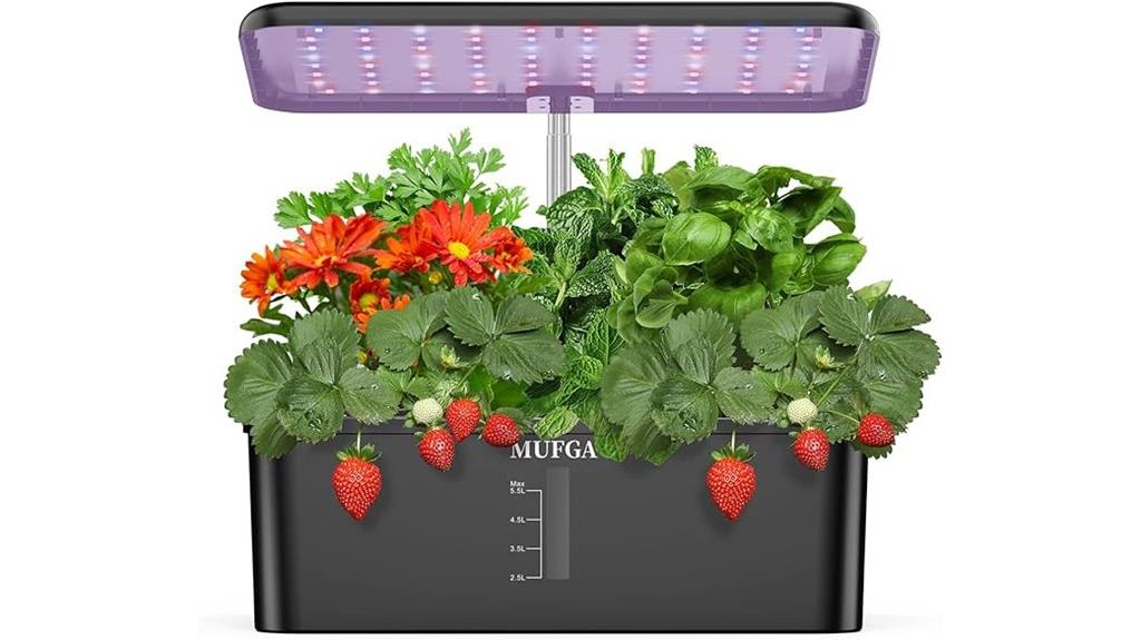 hydroponic pod growing system