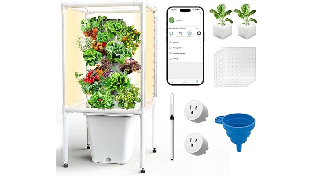 indoor 18 plant vertical garden