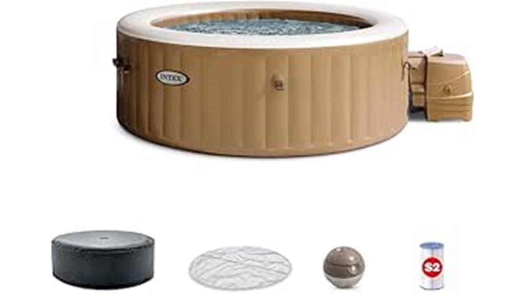 inflatable bubble spa