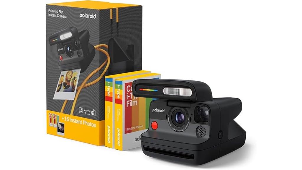 instant camera with film