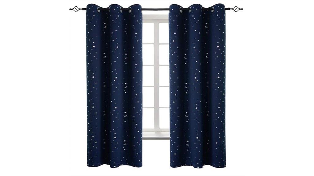 kids blackout bedroom curtains