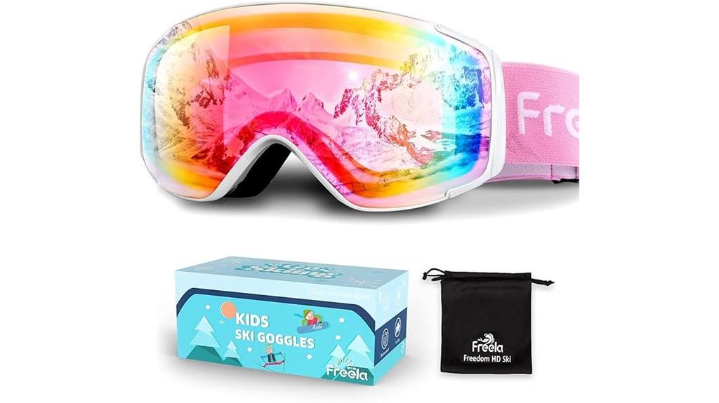 kids snowboard ski goggles