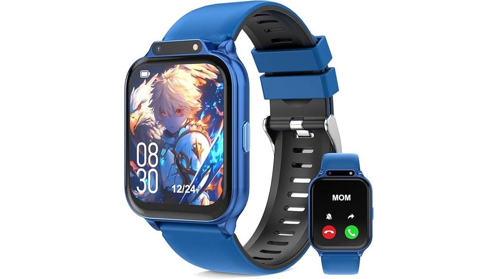 kids waterproof fitness smartwatch
