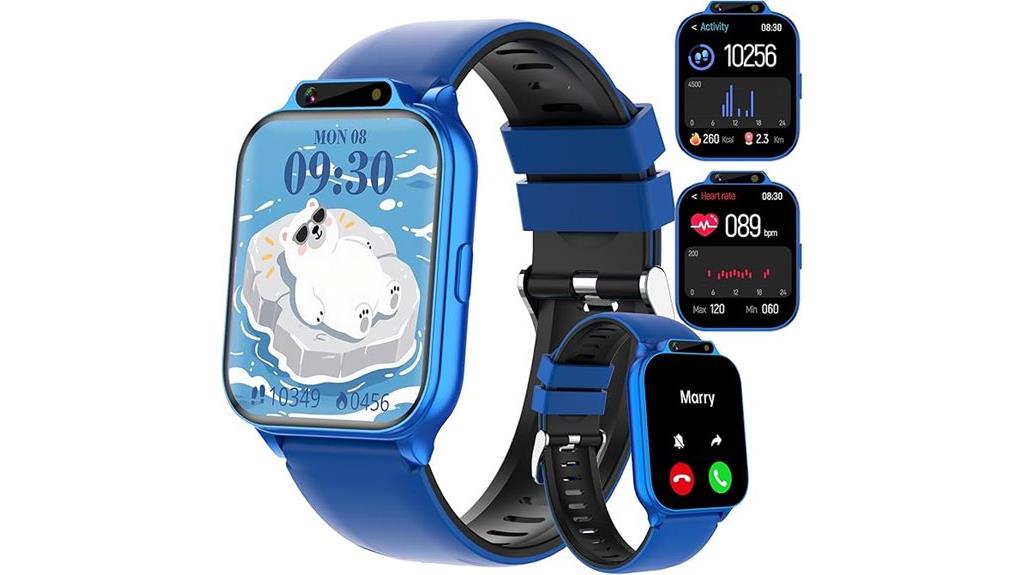 kids waterproof smartwatch features