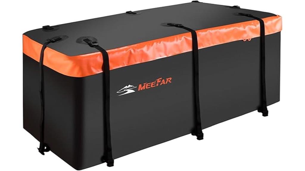 large hitch mount cargo carrier