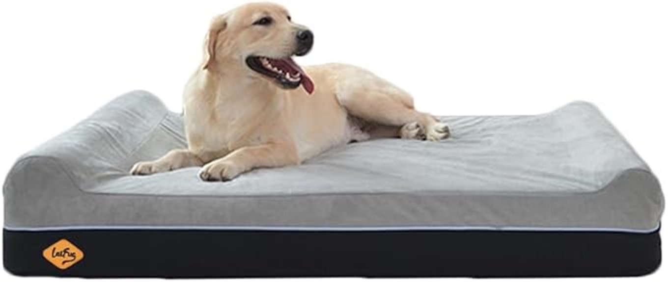 large orthopedic memory foam