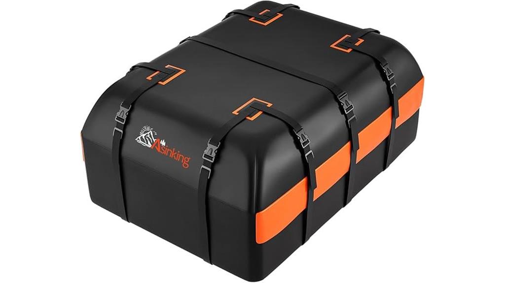 large rooftop cargo carrier
